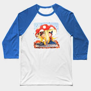 Witches Picnic Baseball T-Shirt